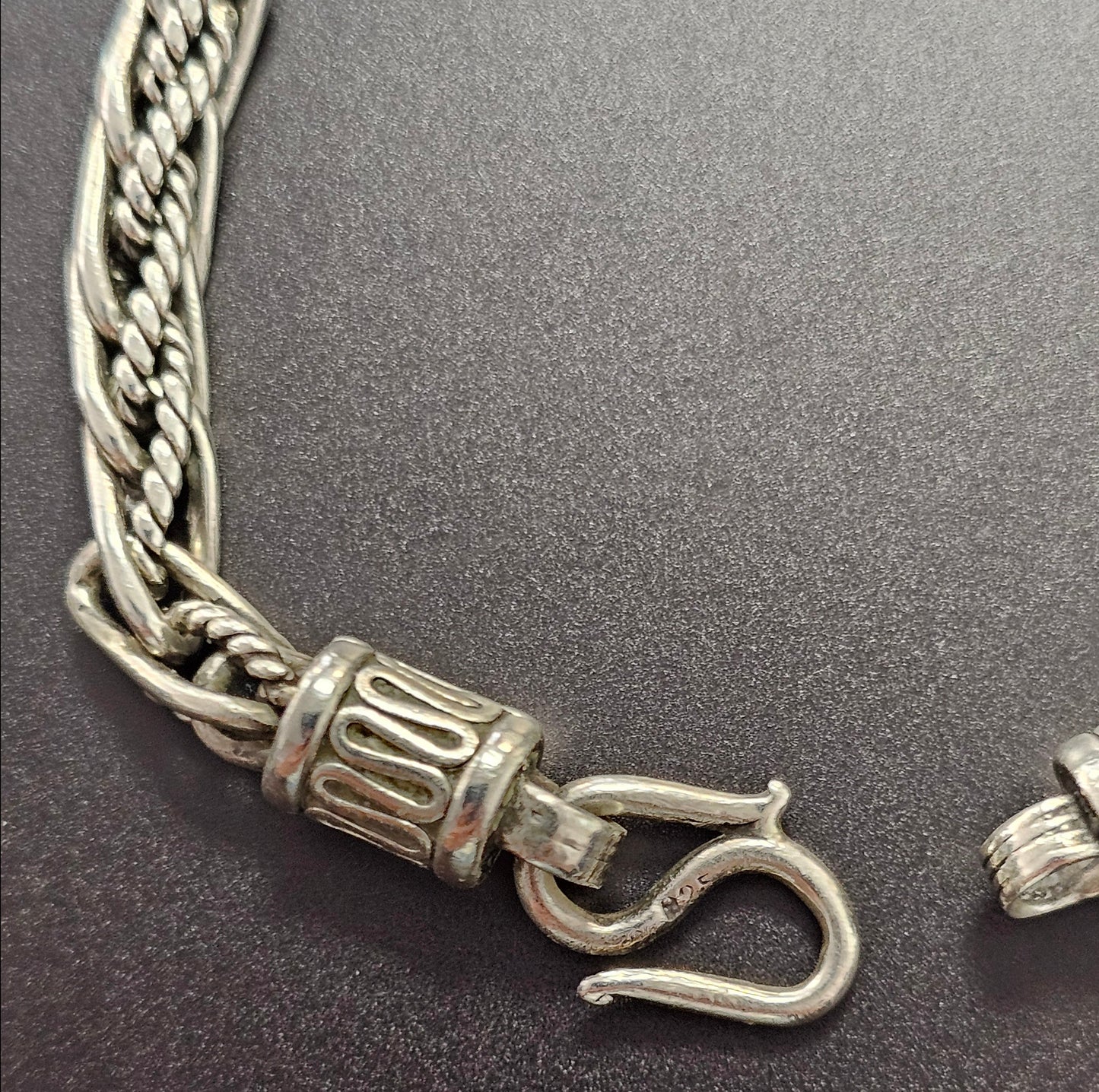 Schönes geflochtenes Armband Silber 925