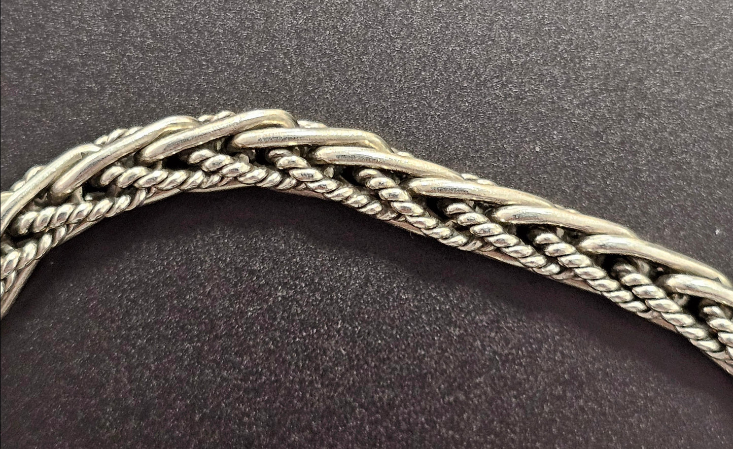 Schönes geflochtenes Armband Silber 925