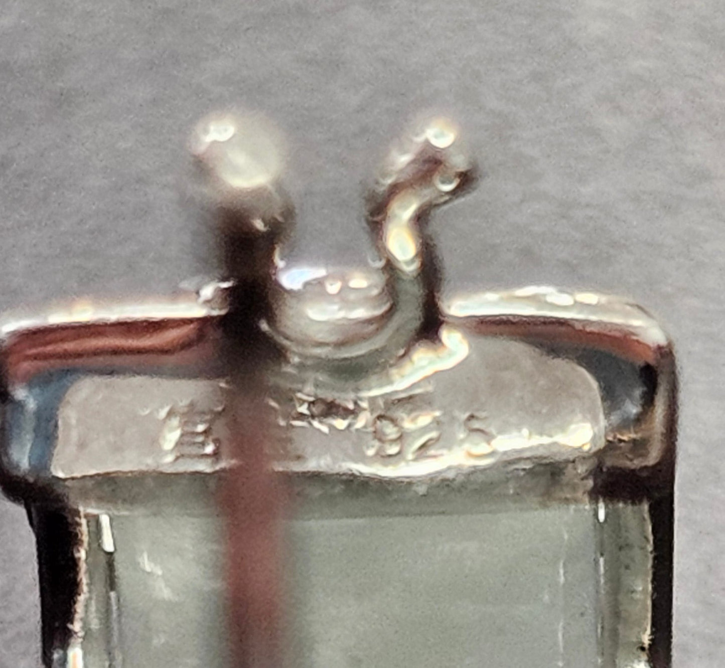 Schöne Ohrringe Silber 925 mit eingearbeiteter Jade