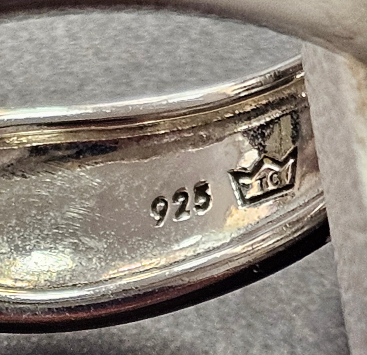 Ring aus 925er Silber, Möbius Ring (Möbiusband oder Möbiusschleife)