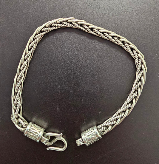 Schönes geflochtenes Armband Silber 925