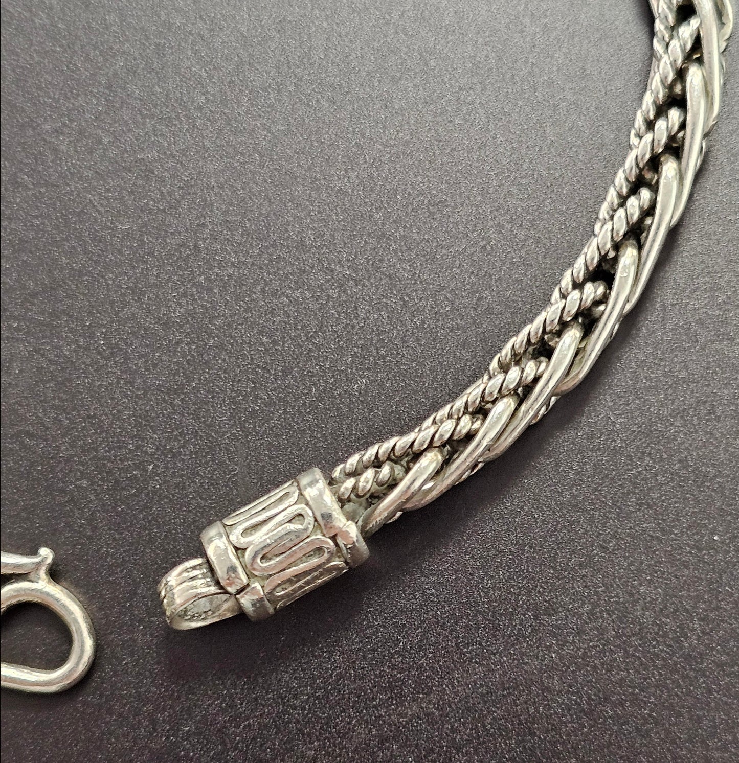Schönes geflochtenes Armband Silber 925